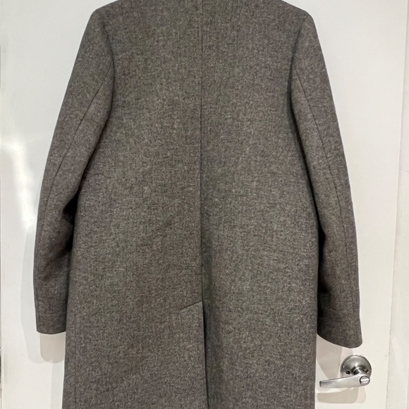 SATURDAY'S NYC ASH HEATHER MORGAN TOP COAT - Picture 5 of 10